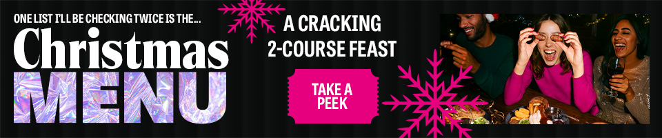 Festive menu at The Mason's Arms